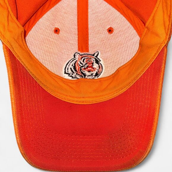 NFL Cincinnati Bengals Tiger Logo Orange Fitted Hat - Picture 7 of 8